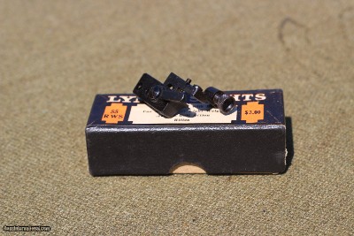 Lyman model 55 RWS Receiver sight