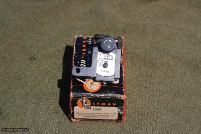 Lyman 58RS Micrometer sight vintage (Never Used)