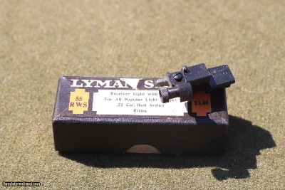 Lyman Sight Model 55RWS Vintage (New in box)