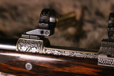 Ernest Dumoulin Herstal Safari Express .338 Winchester Mag - Image 14 of 25