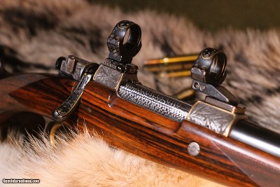 Ernest Dumoulin Herstal Safari Express .338 Winchester Mag - Image 6 of 25