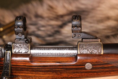 Ernest Dumoulin Herstal Safari Express .338 Winchester Mag - Image 7 of 25