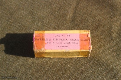 Vintage Marble's No. V3 Simplex Rear Sight