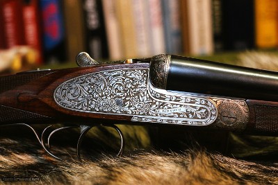 Mauser Bar Action Sidelock
.12 Gauge Ejector Shotgun