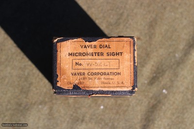 Vaver Dial Micrometer Sight