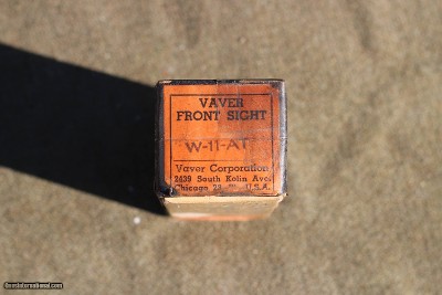 Vaver Front Sight Model W-11-A1