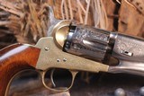ASM 1861 Colt Fluted Navy Deluxe Percussion Revolver Engraved Brass Nickel - 3 of 7