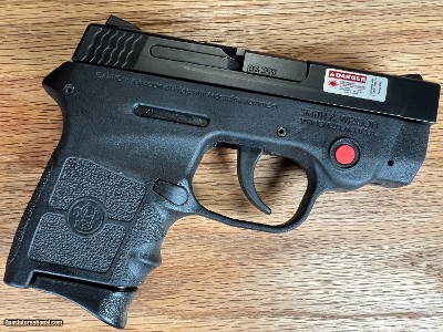 Smith and Wesson Bodyguard .380 with laser