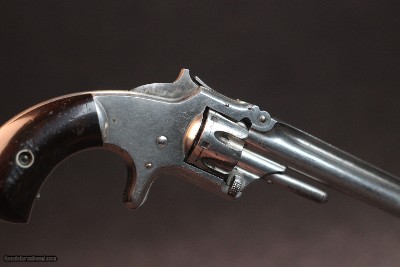 Smith and Wesson Model One and a half new model .22 Short - Image 7 of 8