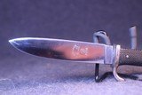 Mid Period German Youth Knife By G Lutters And RZM M7/59 - 7 of 10