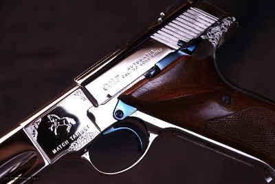 Colt Match Target Rare Factory Engraved Custom Shop- .22LR