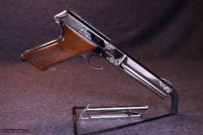 Colt Match Target Rare Factory Engraved Custom Shop- .22LR - Image 8 of 18
