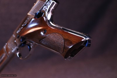 Colt Match Target Rare Factory Engraved Custom Shop- .22LR - Image 7 of 18