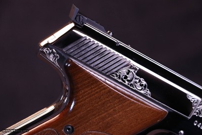 Colt Match Target Rare Factory Engraved Custom Shop- .22LR - Image 9 of 18