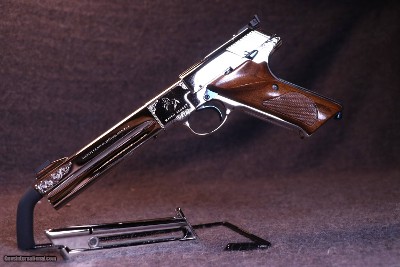 Colt Match Target Rare Factory Engraved Custom Shop- .22LR - Image 2 of 18