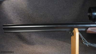 Simson Suhl Drilling- 6.5x57r x 12 Gauge with .22 Hornet Full Length Insert - Image 22 of 24