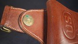 1911 Us Calvary Holster 1940 Marked Manufactured by CSCS in Oval Stamping - 3 of 6