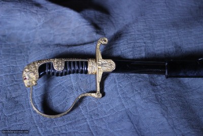 Replica WWII German Officer’s Lion Head Sword