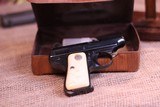 For Sale: Pristine 1960 Armi Galesi Model 9 .25 ACP Pocket Pistol – As New in Box! - 1 of 4