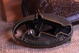 Rare Freedom Arms Mini Revolver Belt Buckle - .22 LR, Serial #A49xxx - 4 of 5