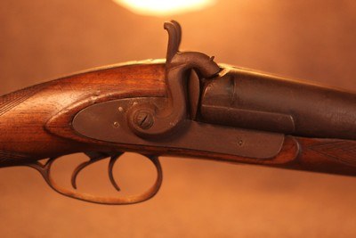 black powder antique10Ga shotgun