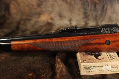 Henri Dumoulin Herstel Belgian Double Square Bridge Imperial Magnum Mauser - .460 Weatherby Magnum - Image 6 of 21