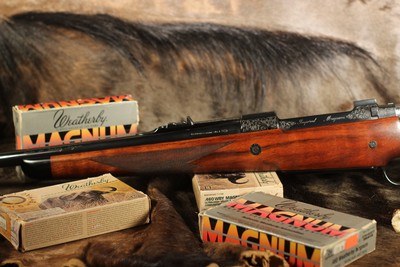 Henri Dumoulin Herstel Belgian Double Square Bridge Imperial Magnum Mauser - .460 Weatherby Magnum