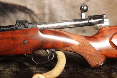 Henri Dumoulin Herstel Belgian Double Square Bridge Imperial Magnum Mauser - .460 Weatherby Magnum - Image 3 of 21