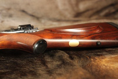 Henri Dumoulin Herstel Belgian Double Square Bridge Imperial Magnum Mauser - .460 Weatherby Magnum - Image 8 of 21