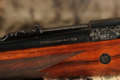 Henri Dumoulin Herstel Belgian Double Square Bridge Imperial Magnum Mauser - .460 Weatherby Magnum - Image 7 of 21