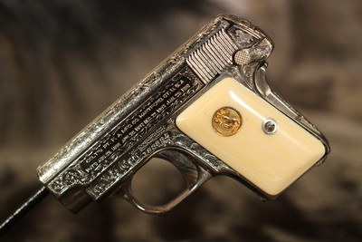 Colt 1908 Pocket Pistol Engraved with Colt Factory Letter - .25 ACP - Image 3 of 5
