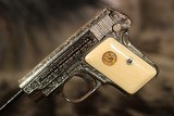 Colt 1908 Pocket Pistol Engraved with Colt Factory Letter - .25 ACP - Image 3 of 5