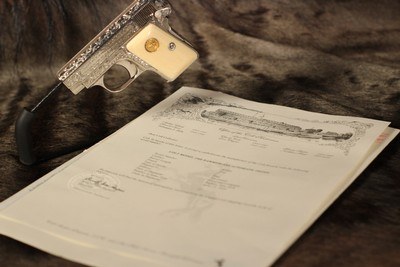 Colt 1908 Pocket Pistol Engraved with Colt Factory Letter - .25 ACP - Image 2 of 5