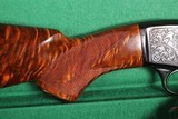 Winchester 42 Custom Fully Engraved with Bold Scroll and Gold Inlays by V Graham - .410 - Image 8 of 17