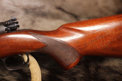 Winchester 70 Pre 64 Pre War Clover Leaf Tang Action- .220 Swift - Image 8 of 14