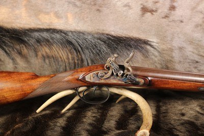 John Manton and Son Dover Street, London SXS Muzzleloader- 16 Gauge Flintlock Fowler - Image 1 of 25