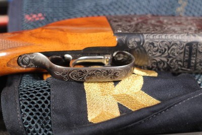 Krieghoff 32 San Remo Model Fully Engraved with Game Scene and Scroll - 12 - Image 10 of 25
