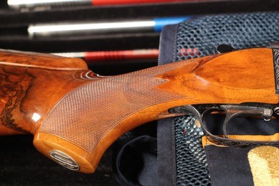 Krieghoff 32 San Remo Model Fully Engraved with Game Scene and Scroll - 12 - Image 4 of 25