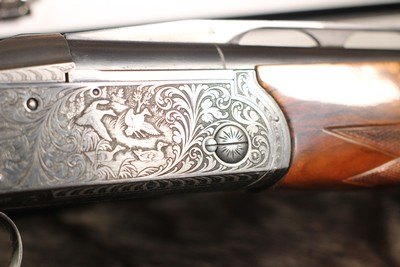 Krieghoff 32 San Remo Model Fully Engraved with Game Scene and Scroll - 12 - Image 14 of 25