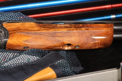Krieghoff 32 San Remo Model Fully Engraved with Game Scene and Scroll - 12 - Image 7 of 25