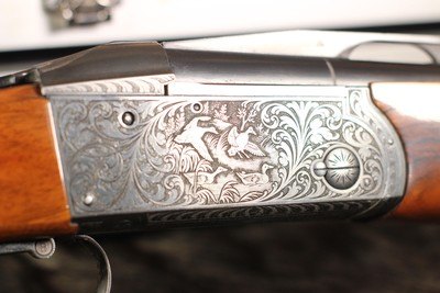 Krieghoff 32 San Remo Model Fully Engraved with Game Scene and Scroll - 12 - Image 12 of 25