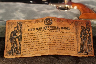 Colt Civil War Centennial- .22 S - Image 2 of 10