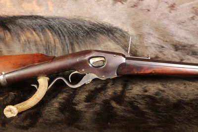 Evans Antique Sporting Repeater - .44 Rim Fire - Image 1 of 14