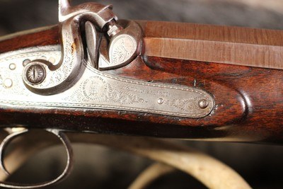 Hollis and Sons Percussion Muzzleloading 8 Bore Single Shot Elephant Rifle - 8 Bore - Image 20 of 25