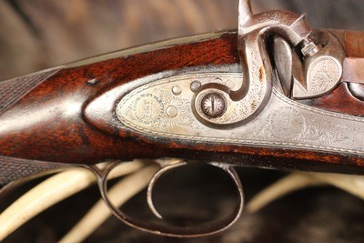 Hollis and Sons Percussion Muzzleloading 8 Bore Single Shot Elephant Rifle - 8 Bore - Image 19 of 25