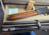 Browning A5, pre war, Sweet Sixteen, 2 barrels, Rare case and papers. - 2 of 15