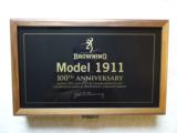 BROWNING 1911 100TH ANNIVERSARY COMMEMORATIVES - 7 of 7