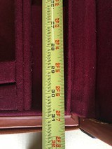 Connecticut Shotgun Manufacturing (CSMC) Traditional Leather Trunk Case 12ga, 30