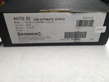 Browning Semi-Automatic 22 Rifle (Auto 22 SA-22) Grade II, Octagon Barrel, NIB - 4 of 4