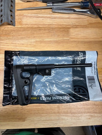SIG Collapsing/Telescoping Stock for MCX, MPX